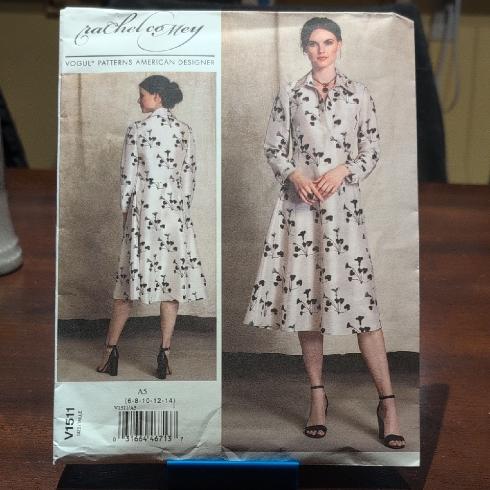 PATTERN Vogue Patterns V1611 American Designer Rachel Comey